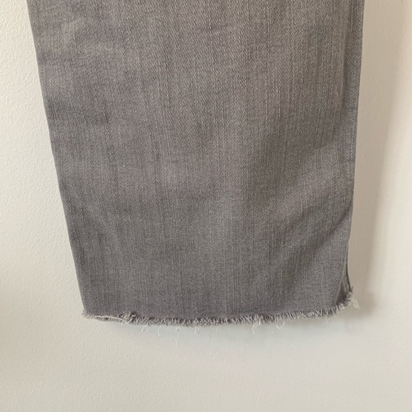 7 For All Mankind Gray Straight Leg Jeans - Picture 4 of 4